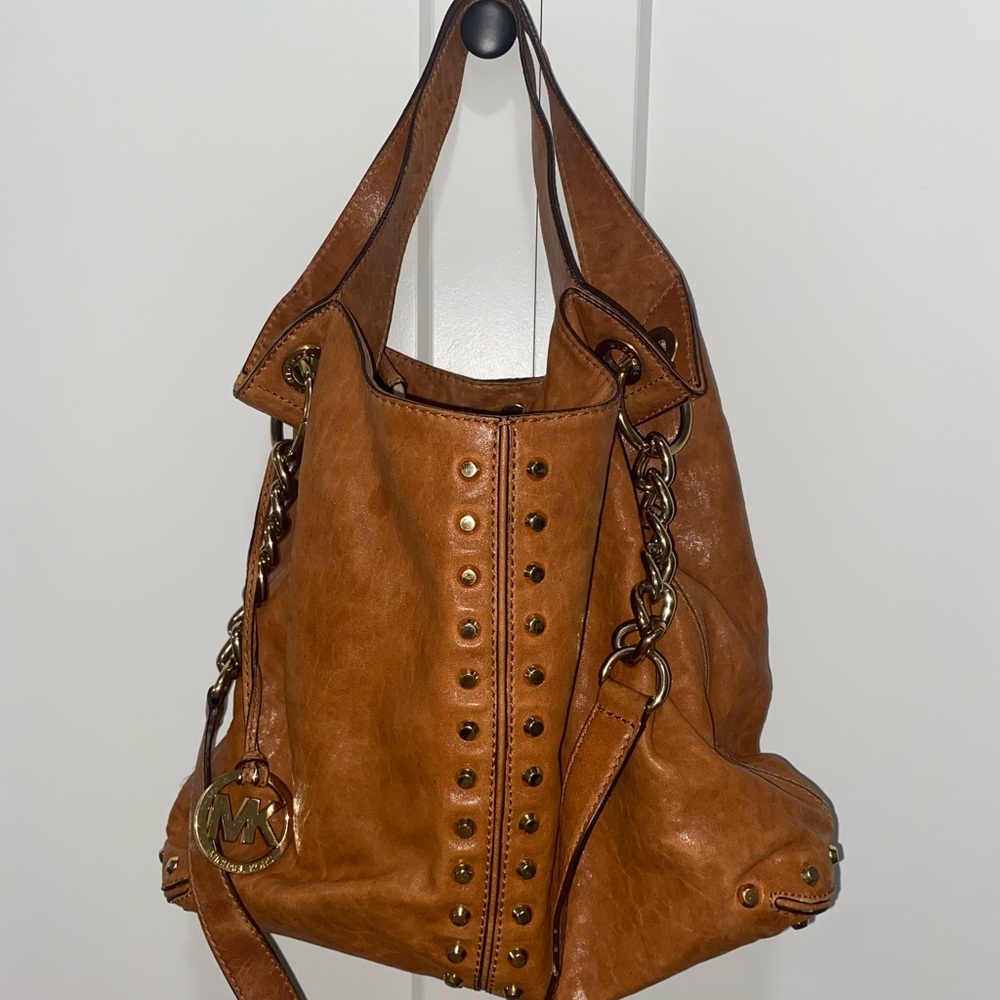 Large Michael Kors Uptown Astor Shoulder Tote
